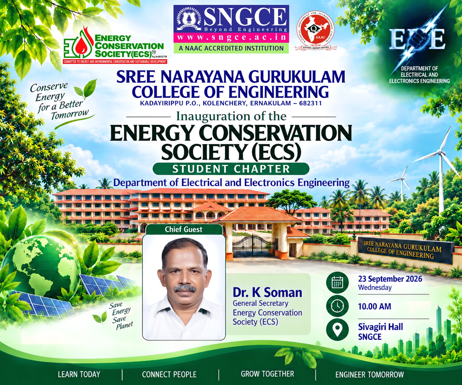 Energy Conservation Society (ECS) - Student Chapter